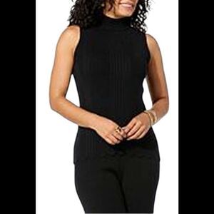 LB70 by Lloyd Boston Women's Lluxe Sweater Tank Black - Regular